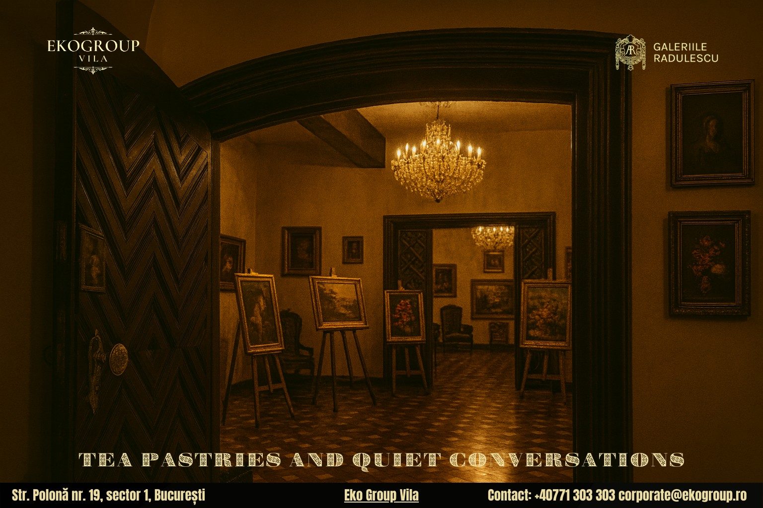 Tradiții de Crăciun în lumina anilor ’30: o călătorie evocatoare prin expoziția Eko Group Vila